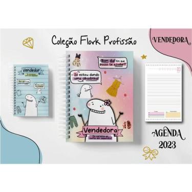 Imagem de Agenda Flork personalizada 2024 - Artes da Gutti