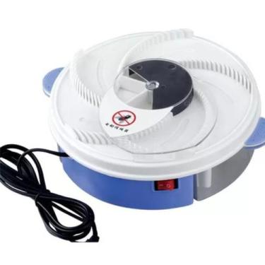 Imagem de Armadilha Prende Mata Mosca Mosquito Insetos Eletrico USB - Magalu - C