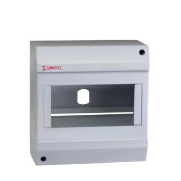 Imagem de Caixa Plástica de Sobrepor para Disjuntor Din Modelo LNCE - SIBRATEC, 