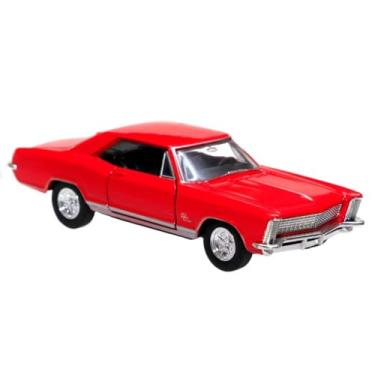 Imagem de Power Toys TECH - Miniatura Riviera Gran Sport 1965 Welly: Carrinho de Ferro com Portas que Abrem e Pneus de Borracha 1:32