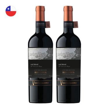 Imagem de Kit 2 Vinhos Ventisquero Reserva Red Blend Tinto Chile 750ml