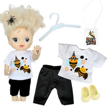 Imagem de Kit roupa boneca para baby alive - halloween bee - 5 pçs - CASINHA 4