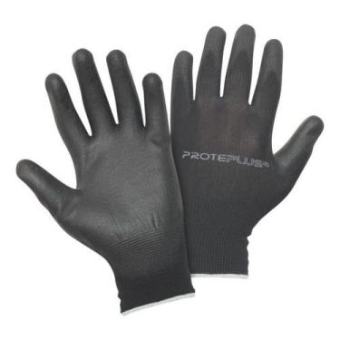 Imagem de Kit 24x Luvas Proteção Poliéster Poliuretano Epi Multitato - PROTEPLUS