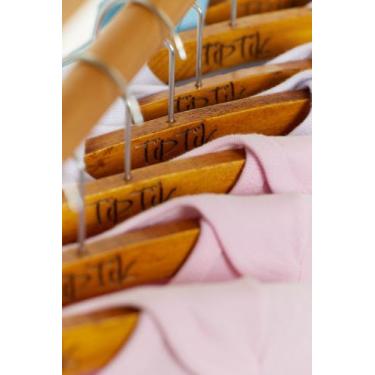 Imagem de Cabide Infantil de Madeira (kit com 05) - TIP TIK