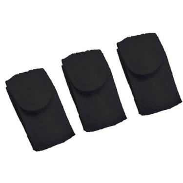 Imagem de Kit 3 Faixa para Cabelo Atoalhada Com Autocolante - Qualibela Cosmétic