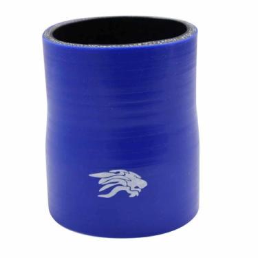 Imagem de Mangote Silicone Azul Redução 3" x 2 3/4" x 100mm - Cód.9492 - MSA