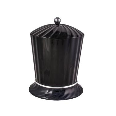 Imagem de Cesto Multiuso 4 litros Preto Aquaplas - Aquaplás