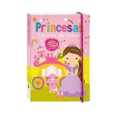 Imagem de Superkit de Colorir: Princesas - Brasileitura