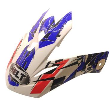 Imagem de Pala Aba Capacete Moto Helt Cross Vision Avante