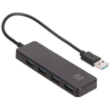 Imagem de Hub De Conexão Usb 4 Portas 3.0 Ac444 - Multilaser