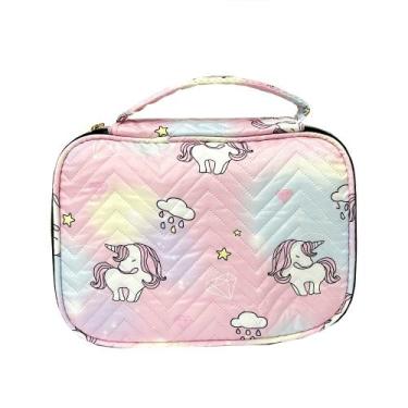 Imagem de Estojo Box Unicórnio Fwb, Rosa Escuro