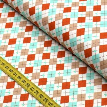 Imagem de Tecido Estampado para Patchwork - Floresta : Argile Floresta Acqua (0,