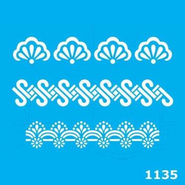 Imagem de Stencil Jóia JC - 15 x 20cm - 3 - Jóia Stencil, 1135