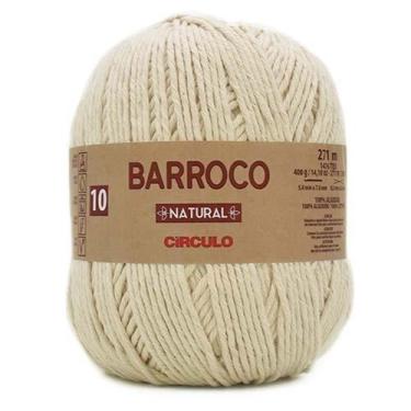 Imagem de Barbante Barroco Natural 400g - CÍRCULO, 4/10 10 FIOS - 271 M
