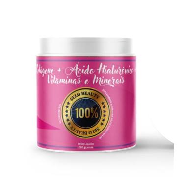 Imagem de 3 potes de Colágeno Hidrolisado em Pó c/ Ácido Hialurônico c/ Vitamina