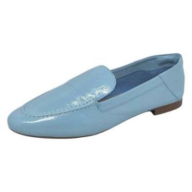 Imagem de Mocassim Feminino Slide Conforto liso minimalista Lia Line-Feminino