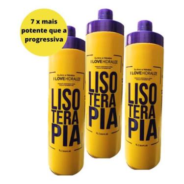 Imagem de Kit 02 Lisoterapia Hidralise Progressiva Orgânica Sem Formol Para Tera