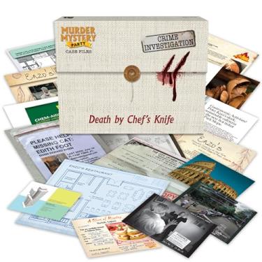 Imagem de Case Files Death by Chef's Knife Unsolved Mystery Detective Case File Game Play Alone, w/Friends, Family or for Couples Date Night Ages 14+ from University Games