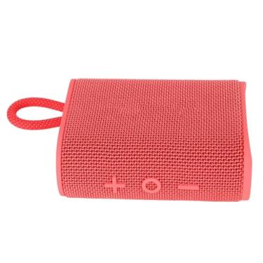 Imagem de Mini Alto-falante, 5.1, Faixa de Conexão de 32,8 Pés, Redução de Ruído, 18 Horas de Reprodução, Alto-falante para Acampamento Interno (Vermelho)