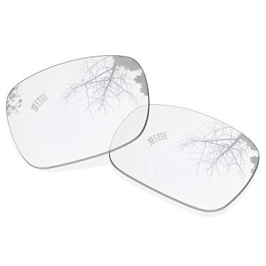 Imagem de Bsymbo Lentes transparentes HD de substituição para óculos de sol Oakley Fuel Cell OO9096