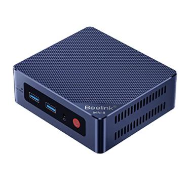 Imagem de Beelink Mini PC MINIS13 PRO com processador N150,16G DDR4 500G SSD Mini computador desktop, WiFi6, LAN 1000M, BT5.2 Dual HDMI W11 Home Business Mini computador