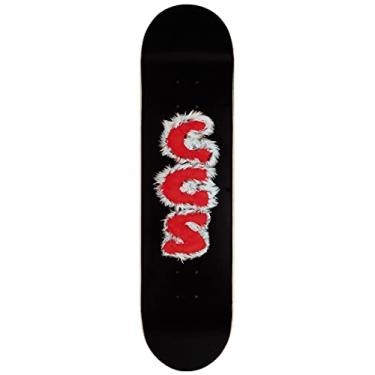 Imagem de [CCS] Furry Letters Skate Deck preto 19 cm