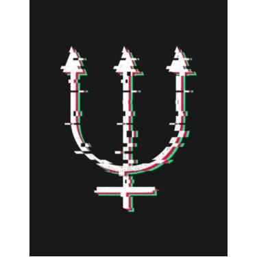 Imagem de Neptune Astrology Sign Planet Solar System Notebook: 8.5x11 inches 100 Pages Lined College Ruled Paper Journal Diary Planner