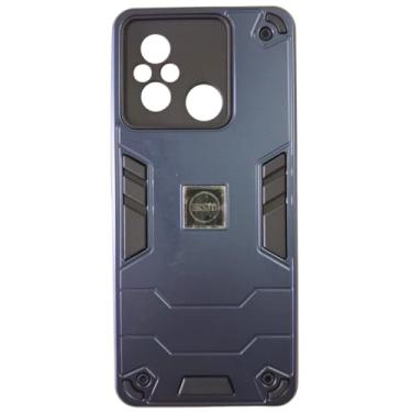 Imagem de Capinha Anti Impacto Para Xiaomi Redmi 12C Azul Marinho Escuro