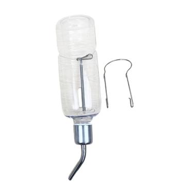 Imagem de Generic Bebedor pendurado para roedores, garrafa de água para roedores, garrafa dispensadora de hamster sem gotejamento para chinchilas, coelhos, 350ml