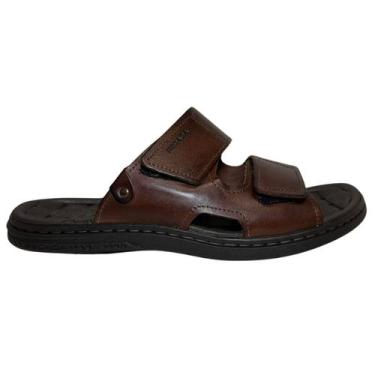 Imagem de Sandália pegada masculina em couro 131283, Pinhao, 40