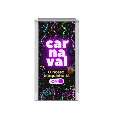 Imagem de Capa Para Porta Decoração de Carnaval Mod.1 Tecido 0,87x2,23 - Fantasi