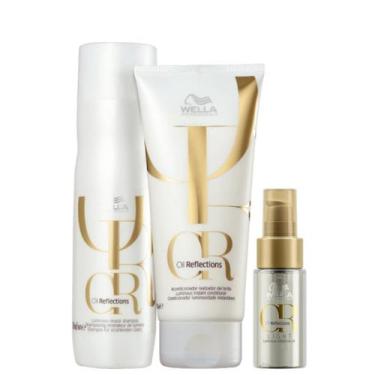 Imagem de Kit Wella Professionals Oil Reflections Sh 250ml + Cond 200ml + Oil Re