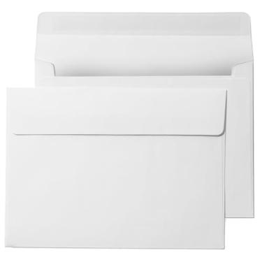 Imagem de Pack It Chic - Envelopes A6 brancos de 10 x 15 cm (110 unidades) para convites, cartões postais, casamentos, fotos, cartas e papéis - 11 x 16 cm