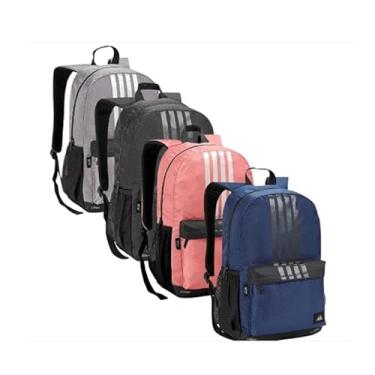 Imagem de MOCHILA DE COSTAS PARA ADULTOS COLORIDA E COM LISTRAS 18'' - SEANITE - MJ42256