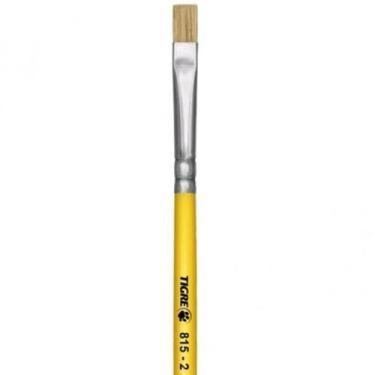 Imagem de Pincel Escolar Chato Amarelo 815 Nº 02 - Tigre