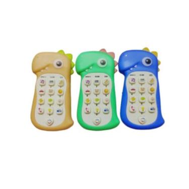 Imagem de Celular Musical Educativo Brinquedo Unicornio Dinossauro, Dinossauro