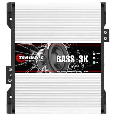 Imagem de Taramp 'S Bass 3K - Amplificador de Carro de 1 Canal 3000 Watts Rms Ohm, Preto, Branco