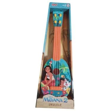 Imagem de Brinquedo Instrumento Ukulele Moana O Filme 2 Desenho Disney 56693-Toy