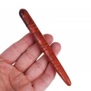 Imagem de Bastão de Massagem Reflexologia dos Pés Madeira