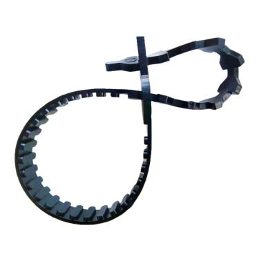 Imagem de Estaca de árvore resistente, suporta laços ajustáveis para alisamento de árvores, faixas de galhos de árvores, 5 peças, sistema de treinamento de árvores, tiras de bloqueio de borracha flexível –