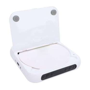 Imagem de Leitor de CD Leitor de CD de Mesa Bluetooth Portátil para Casa, Leitor de Música de CD Recarregável USB de 2000mah Com Fones de Ouvido, Leitor de CD Portátil para Viagens Em Casa