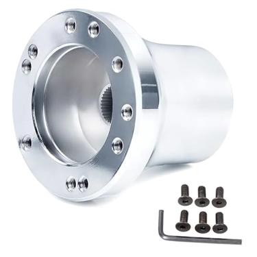 Imagem de CHICHIYANG Conjunto adaptador de cubo de volante de alumínio acessórios para carros de golfe Club Car DS 5 a 6 furos