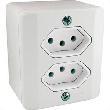 Imagem de Sistema X Radial Branco 2Tom 20A C/Caixa 1902215, Branco