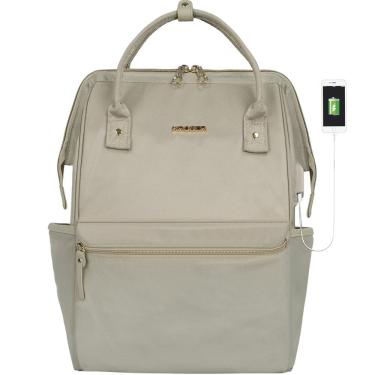 Imagem de Mochila para laptop KROSER Stylish 17 portas USB repelentes de água