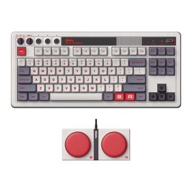 Imagem de Teclado 8Bitdo Retro Mecânico Bluetooth/2,4G/USB-C - N