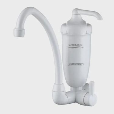 Imagem de Torneira c/filtro purifi parede acqua bella branc lorenzetti