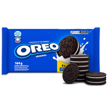 Imagem de Biscoito Oreo Recheado Baunilha 144g