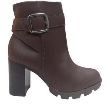 Imagem de Bota Beira Rio Berlim Salto Alto Adulto Feminina - 9074104-Feminino