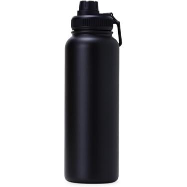 Imagem de Garrafa Térmica de Água 1 Litro – Aço Inox com Isolamento a Vácuo, Antivazamento, Mantém Bebidas Quentes e Geladas por 12h