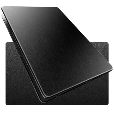 Imagem de BlueSwan Capa De Couro Premium Moderna Para Macbook Pro 14 Polegadas, 2025 2024-2021 M4 M3 M2 M1 Pro/Max Chip, Protetora Rígida Macia Ao Toque, Anti-Impressões Digitais E Resistente A Manchas, Preta